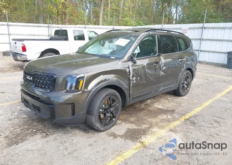 2024 Kia Telluride Ex X-Line z USA, uszkodzony, nr VIN 5XYP3DGCXRG431434